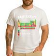 Can I Lick It Periodic Table Shirt Science Chemistry Teacher Men's Casual T-Shirt White Can I Lick It Periodic Table Shirt Science Chemistry Teacher Men's Casual T-Shirt White