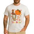 Love 2nd Grade Happy Fall Thanksgiving For 2nd Teacher For Men Women Girls Kids Men's Casual T-Shirt White Love 2nd Grade Happy Fall Thanksgiving For 2nd Teacher For Men Women Girls Kids Men's Casual T-Shirt White