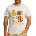 LOVE 3rd Grade Pumpkin Teacher Student Halloween Costume Men's Casual T-Shirt White LOVE 3rd Grade Pumpkin Teacher Student Halloween Costume Men's Casual T-Shirt White