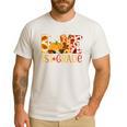 Love First Grade Happy Fall Thanksgiving Women 1st Teacher Men's Casual T-Shirt White Love First Grade Happy Fall Thanksgiving Women 1st Teacher Men's Casual T-Shirt White