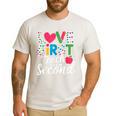 Love Them First Teach Them Second Teacher Student Love Quote Men's Casual T-Shirt White Love Them First Teach Them Second Teacher Student Love Quote Men's Casual T-Shirt White