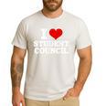 I Love Student Council Student Teacher Men's Casual T-Shirt White