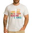 Math Language History Reading Science Music Teacher Men's Casual T-Shirt White