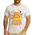 Math Teacher Halloween Costume Trick Or Treat Math Sweet Men's Casual T-Shirt White Math Teacher Halloween Costume Trick Or Treat Math Sweet Men's Casual T-Shirt White