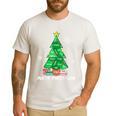 Math Teacher Polygon Christmas Tree Geometry Merry Christmas Men's Casual T-Shirt White Math Teacher Polygon Christmas Tree Geometry Merry Christmas Men's Casual T-Shirt White