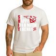 Math Teacher School So Happy I'm A Math Teacher Men's Casual T-Shirt White Math Teacher School So Happy I'm A Math Teacher Men's Casual T-Shirt White