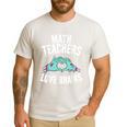 Math Teachers Love Brains Halloween Zombie Men Women T-Shirt Men's Casual T-Shirt White Math Teachers Love Brains Halloween Zombie Men Women T-Shirt Men's Casual T-Shirt White