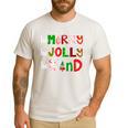 Be Merry Be Jolly Be Kind Merry Christmas Teacher Xmas Pjs Men's Casual T-Shirt White Be Merry Be Jolly Be Kind Merry Christmas Teacher Xmas Pjs Men's Casual T-Shirt White