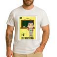 Mexican For Teachers El Maestro Men's Casual T-Shirt White Mexican For Teachers El Maestro Men's Casual T-Shirt White