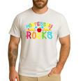 Montessori Rocks Montessori Teacher Back To School Men's Casual T-Shirt White