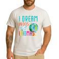 Multilingual Teacher In Dos Idiomas Linguist Language Men's Casual T-Shirt White
