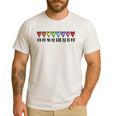 Music Teacher Hearts Music Teaching Men's Casual T-Shirt White