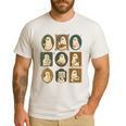 Music Teacher Orchestra Spooky Halloween Ghost Band Men's Casual T-Shirt White