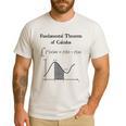 Nerdy Fundamental Theorem Of Calculus Math Teacher Geek Men's Casual T-Shirt White