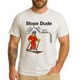 Nerdy Slope Dude Geometry Algebra Math Teacher Men's Casual T-Shirt White Nerdy Slope Dude Geometry Algebra Math Teacher Men's Casual T-Shirt White
