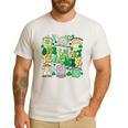 One Lucky Teacher St Patrick's Day Irish Teacher Lucky Era Men's Casual T-Shirt White One Lucky Teacher St Patrick's Day Irish Teacher Lucky Era Men's Casual T-Shirt White