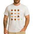 Order Of Operations Thanksgiving Quiz Math Teacher Men's Casual T-Shirt White Order Of Operations Thanksgiving Quiz Math Teacher Men's Casual T-Shirt White