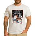 Overworked Underpaid Always Grading Teacher Men's Casual T-Shirt White