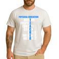 PE Physical Education Teacher For PE Teacher Men's Casual T-Shirt White PE Physical Education Teacher For PE Teacher Men's Casual T-Shirt White