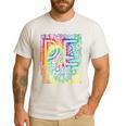 PE Teacher Phys Ed Tie Dye Physical Education Appreciation Men's Casual T-Shirt White PE Teacher Phys Ed Tie Dye Physical Education Appreciation Men's Casual T-Shirt White