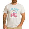 PE Teacher Unicorn I Make PE Magical Men's Casual T-Shirt White PE Teacher Unicorn I Make PE Magical Men's Casual T-Shirt White