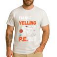 PE Teacher Voice PE Teacher School Fitness Class Men's Casual T-Shirt White