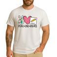 Peace Love Visuals Special Education Teacher Dream Team Men's Casual T-Shirt White Peace Love Visuals Special Education Teacher Dream Team Men's Casual T-Shirt White