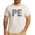 Physical Education PE Teacher Phys Ed Student Grad Men's Casual T-Shirt White