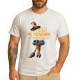Physical Education Teacher Halloween Costume Witchy Teacher For Men Women Men's Casual T-Shirt White
