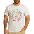 Pi Day Math Teacher Tie Dye Spiral Pi 314 Pi Day Men's Casual T-Shirt White Pi Day Math Teacher Tie Dye Spiral Pi 314 Pi Day Men's Casual T-Shirt White