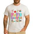 Play Is Learning Educational Teacher Women Men's Casual T-Shirt White