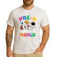 Pre-K Student Teacher Astronaut Space Back To School Men's Casual T-Shirt White Pre-K Student Teacher Astronaut Space Back To School Men's Casual T-Shirt White