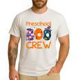 Preschool Boo Crew Preschool Halloween Teacher Kids Men's Casual T-Shirt White Preschool Boo Crew Preschool Halloween Teacher Kids Men's Casual T-Shirt White