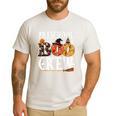 Preschool Boo Crew Teacher Halloween Men's Casual T-Shirt White