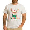Preschool Crew Xmas Reindeer Teacher Student Christmas Men's Casual T-Shirt White Preschool Crew Xmas Reindeer Teacher Student Christmas Men's Casual T-Shirt White