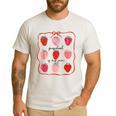 Preschool Is My Jam Strawberry Teacher First Day Of School Men's Casual T-Shirt White Preschool Is My Jam Strawberry Teacher First Day Of School Men's Casual T-Shirt White