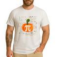 Pumpkin Pi Math Teacher Halloween Pumpkin Pi Men's Casual T-Shirt White