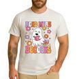 Read More Books Groovy Halloween Teacher Women Men's Casual T-Shirt White