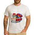Reading Is My Super Power Superhero Best English Teacher Men's Casual T-Shirt White