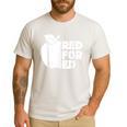 Red For Ed Teacher Support Public Education For Men Women Kids Men's Casual T-Shirt White