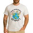 Reduce Reuse Recycle Respect Earth Day Teacher Girl Women Men's Casual T-Shirt White Reduce Reuse Recycle Respect Earth Day Teacher Girl Women Men's Casual T-Shirt White