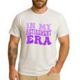 In My Retirement Era Groovy Retired Teacher 2025 Women Men's Casual T-Shirt White