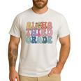 Retro Aloha Third Grade Teacher Summer Vacation Beach Hawaii Men's Casual T-Shirt White Retro Aloha Third Grade Teacher Summer Vacation Beach Hawaii Men's Casual T-Shirt White