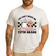 Retro You Can't Scare Me I Teach 5th Grade Teacher Halloween Men's Casual T-Shirt White Retro You Can't Scare Me I Teach 5th Grade Teacher Halloween Men's Casual T-Shirt White