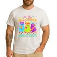 Retro Are You Falloween Direction Teacher Spooky Halloween Men's Casual T-Shirt White Retro Are You Falloween Direction Teacher Spooky Halloween Men's Casual T-Shirt White