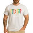 Retro Field Trip Vibes Vintage Field Trip Vibes Teacher Kids Men's Casual T-Shirt White Retro Field Trip Vibes Vintage Field Trip Vibes Teacher Kids Men's Casual T-Shirt White