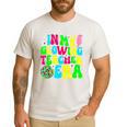 Retro Groovy In My Glowing Teacher Era Happy Teacher's Day Men's Casual T-Shirt White Retro Groovy In My Glowing Teacher Era Happy Teacher's Day Men's Casual T-Shirt White