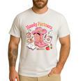 Retro Howdy Partners Cowgirl Cowboy Teacher Back To School Men's Casual T-Shirt White Retro Howdy Partners Cowgirl Cowboy Teacher Back To School Men's Casual T-Shirt White
