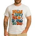 Retro PE Teacher What Are We Doing Today School Coach Women Men's Casual T-Shirt White