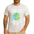 Rotation Of The Earth Makes My Day Science Teacher Earth Day Men's Casual T-Shirt White Rotation Of The Earth Makes My Day Science Teacher Earth Day Men's Casual T-Shirt White